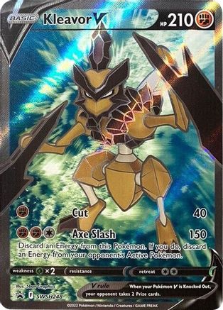 Kleavor V (Full Art) - SWSH248 (SWSH248/307) Holofoil [Promos: SWSH Promo Cards] Pokemon Single Pokémon