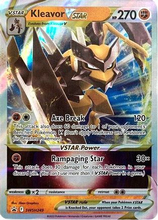 Kleavor VSTAR - SWSH249 (SWSH249/307) Holofoil [Promos: SWSH Promo Cards] Pokemon Single Pokémon