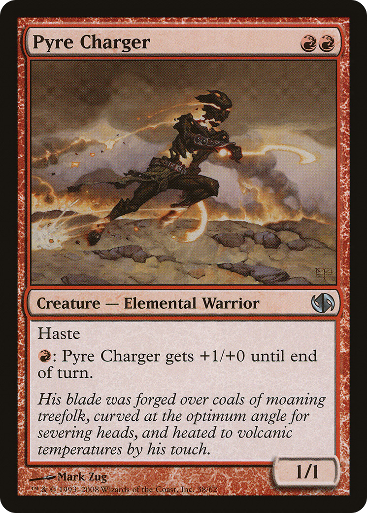 Pyre Charger (DD2-038) [Misc] Duel Decks: Jace vs. Chandra MTG Single Wizards of the Coast