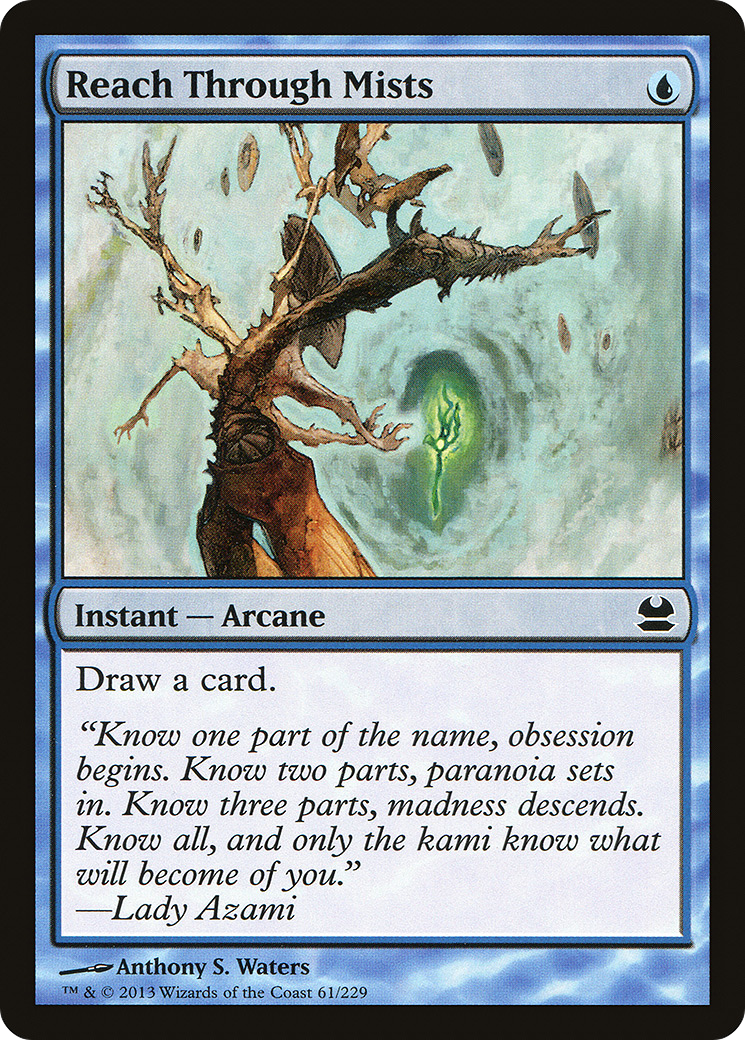 Reach Through Mists (MMA-061) [Modern Masters] MTG Single Modern Masters
