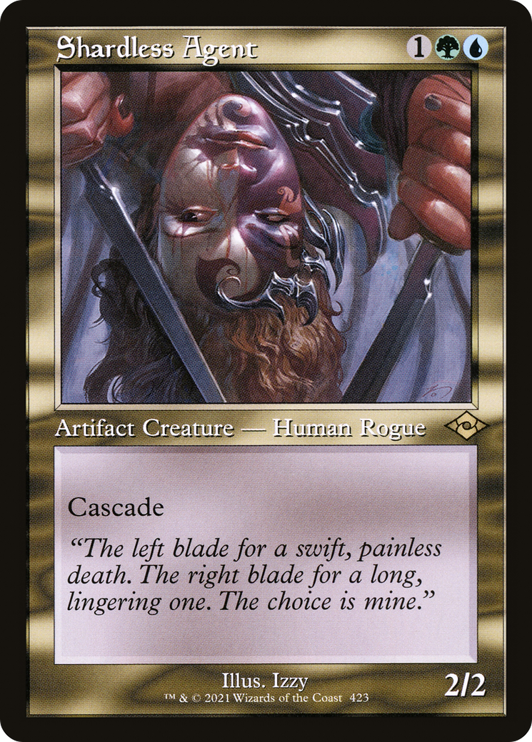 Shardless Agent (MH2-423) [Modern Horizons 2] MTG Single Modern Horizons 2