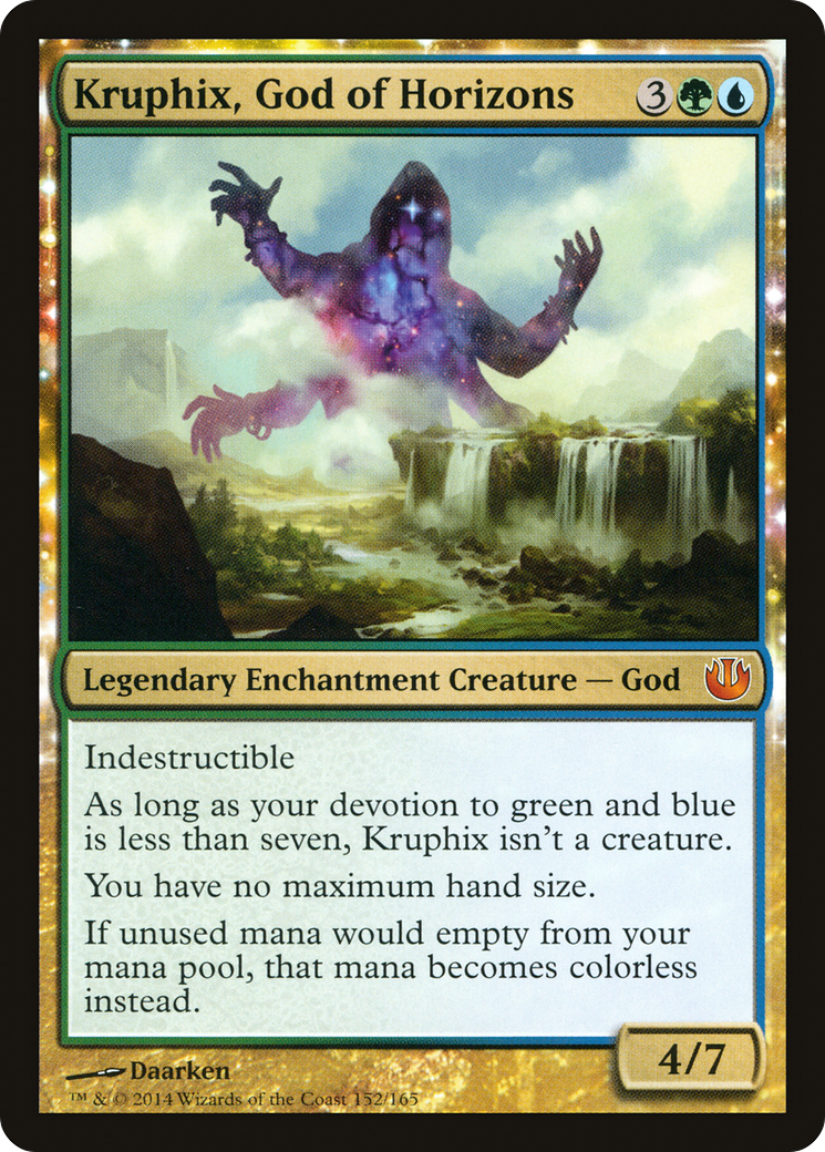Kruphix, God of Horizons (JOU-152) [Journey into Nyx] Foil MTG Single Wizards of the Coast