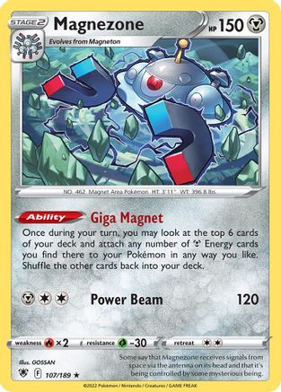 Magnezone - 107/189 () [Misc: Deck Exclusives] Pokemon Single Pokémon