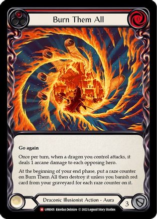 Burn Them All [UPR005] (Uprising) Flesh And Blood Single Flesh And Blood   