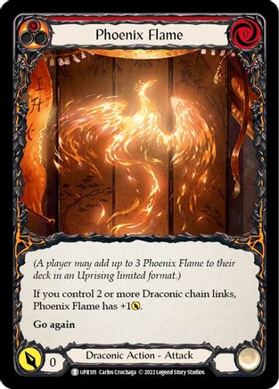 Phoenix Flame [UPR101] (Uprising) Flesh And Blood Single Flesh And Blood   