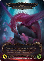 Invoke Ouvia // Ouvia (Marvel) [UPR014] (Uprising)  Cold Foil Flesh And Blood Single Flesh And Blood   