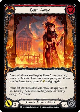 Burn Away [UPR094] (Uprising) Flesh And Blood Single Flesh And Blood   