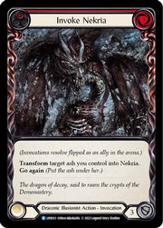 Invoke Nekria // Nekria [UPR013] (Uprising) Flesh And Blood Single Flesh And Blood   