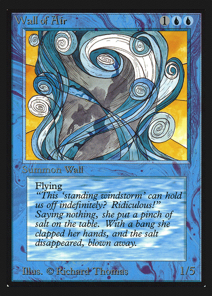 Wall of Air (IED-090) [Intl. Collectors' Edition] MTG Single Wizards of the Coast