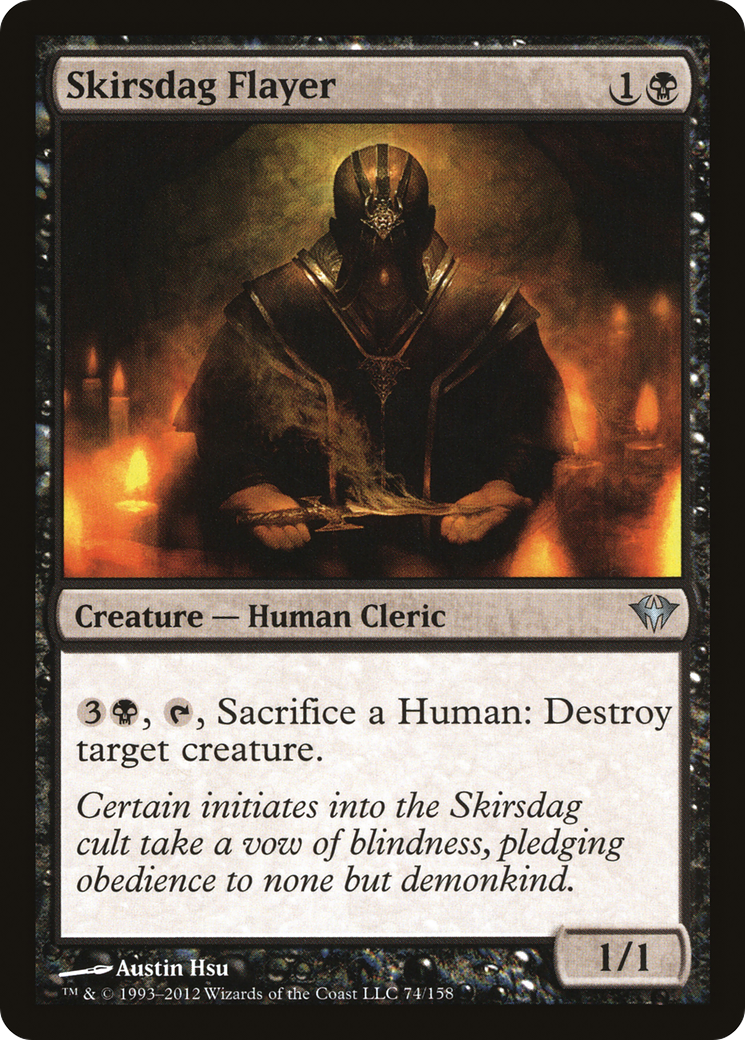 Skirsdag Flayer (DKA-074) [Dark Ascension] MTG Single Wizards of the Coast