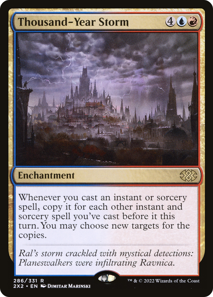 Thousand-Year Storm (2X2-286) [Double Masters 2022] MTG Single Wizards of the Coast