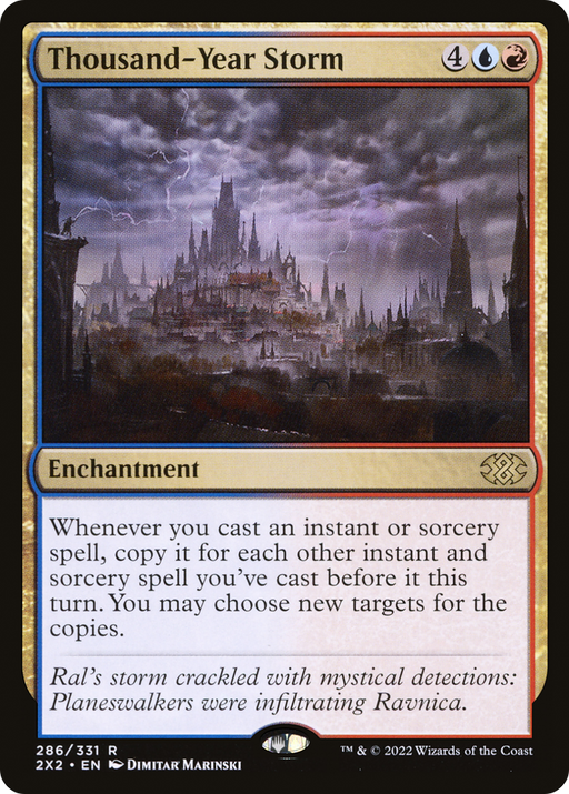 Thousand-Year Storm (2X2-286) [Double Masters 2022] MTG Single Wizards of the Coast