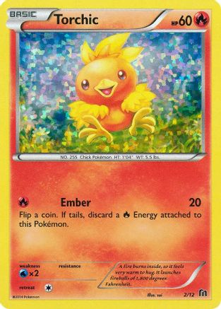 Torchic - 2/12 (/12) Holofoil [Promos: McDonalds Promos 2016] Pokemon Single Pokémon