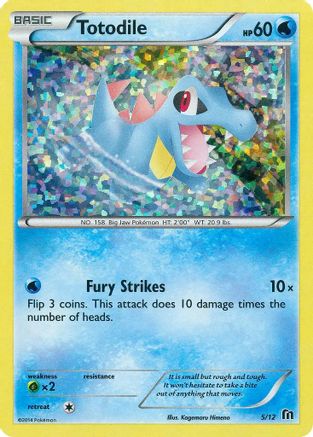 Totodile - 5/12 (/12) Holofoil [Promos: McDonalds Promos 2016] Pokemon Single Pokémon