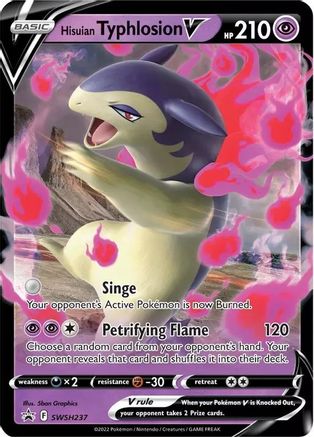 Hisuian Typhlosion V - SWSH237 (SWSH237/307) Holofoil [Promos: SWSH Promo Cards] Pokemon Single Pokémon