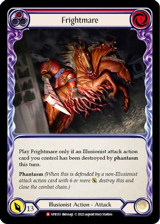 Frightmare [UPR153] (Uprising)  Rainbow Foil Flesh And Blood Single Flesh And Blood   