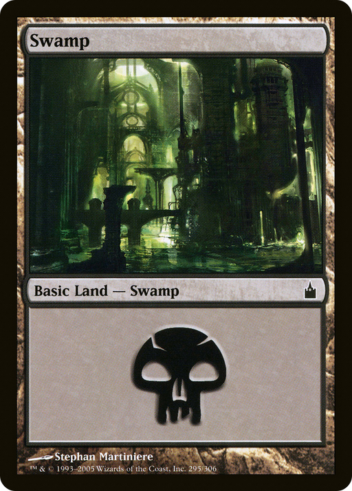Swamp (RAV-295) [Ravnica: City of Guilds] Foil MTG Single Wizards of the Coast