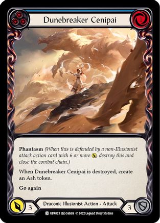 Dunebreaker Cenipai (Blue) [UPR023] (Uprising) Flesh And Blood Single Flesh And Blood   