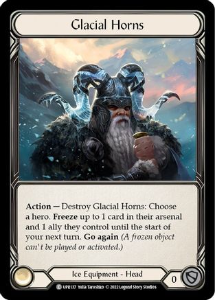 Glacial Horns [UPR137] (Uprising) Flesh And Blood Single Flesh And Blood   