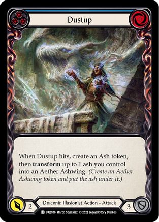 Dustup (Blue) [UPR026] (Uprising) Flesh And Blood Single Flesh And Blood   