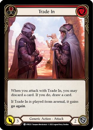 Trade In (Red) [UPR212] (Uprising)  Rainbow Foil Flesh And Blood Single Flesh And Blood   