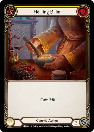 Healing Balm (Yellow) [UPR216] (Uprising) Flesh And Blood Single Flesh And Blood   