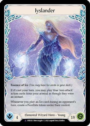 Iyslander (Double-Sided Marvel) [UPR103] (Uprising)  Cold Foil Flesh And Blood Single Flesh And Blood   