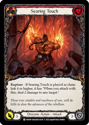 Searing Touch [UPR099] (Uprising) Flesh And Blood Single Flesh And Blood   