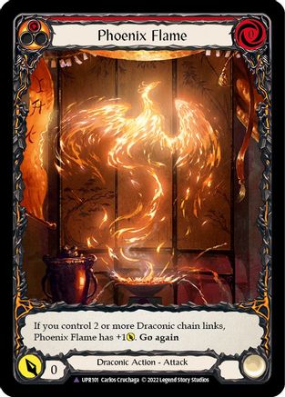 Phoenix Flame (Marvel) [UPR101] (Uprising)  Cold Foil Flesh And Blood Single Flesh And Blood   