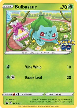 Bulbasaur - SWSH231 (SWSH231/307) Holofoil [Promos: SWSH Promo Cards] Pokemon Single Pokémon