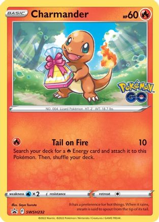 Charmander - SWSH232 (SWSH232/307) Holofoil [Promos: SWSH Promo Cards] Pokemon Single Pokémon