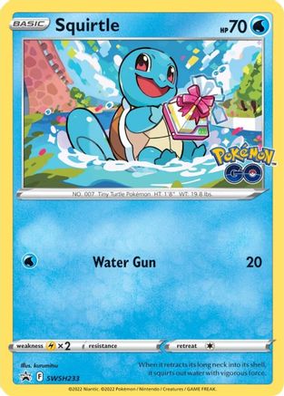 Squirtle - SWSH233 (SWSH233/307) Holofoil [Promos: SWSH Promo Cards] Pokemon Single Pokémon