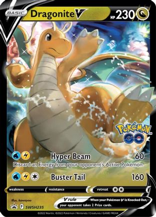 Dragonite V - SWSH235 (SWSH235/307) Holofoil [Promos: SWSH Promo Cards] Pokemon Single Pokémon