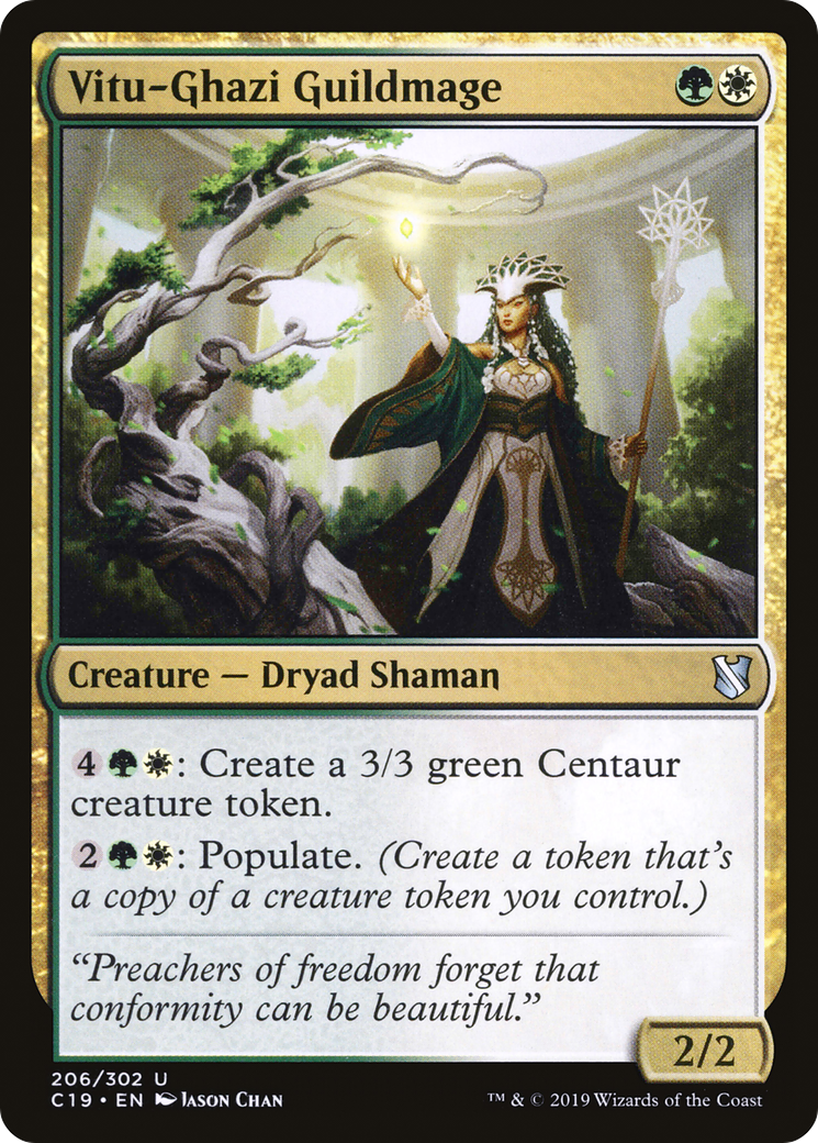 Vitu-Ghazi Guildmage (C19-206) [Commander 2019] MTG Single Wizards of the Coast