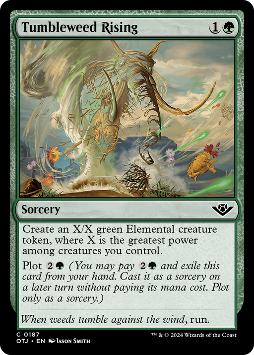 Tumbleweed Rising (OTJ-187) [Outlaws of Thunder Junction] MTG Single Wizards of the Coast