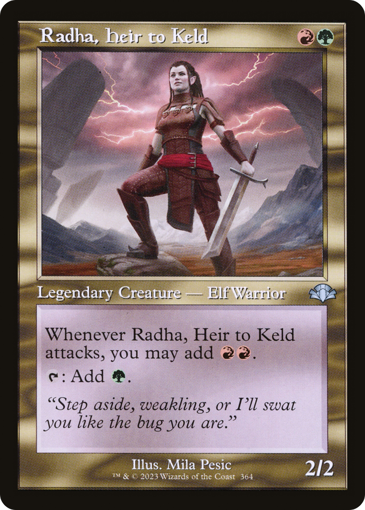 Radha, Heir to Keld (DMR-364) [Dominaria Remastered] MTG Single Wizards of the Coast