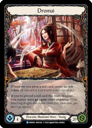 Dromai [DRO001] (Uprising Dromai Blitz Deck)  Rainbow Foil Flesh And Blood Single Flesh And Blood   