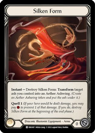 Silken Form [DRO007] (Uprising Dromai Blitz Deck) Flesh And Blood Single Flesh And Blood   