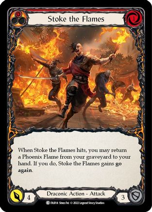 Stoke the Flames [FAI014] (Uprising Fai Blitz Deck) Flesh And Blood Single Flesh And Blood   