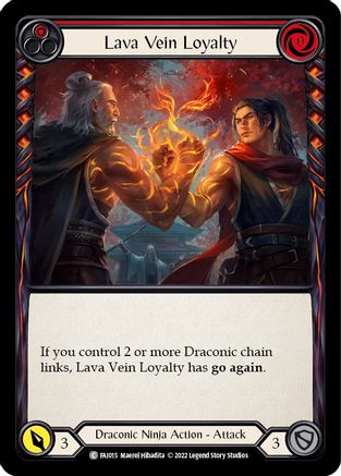Lava Vein Loyalty (Red) [FAI015] (Uprising Fai Blitz Deck) Flesh And Blood Single Flesh And Blood   