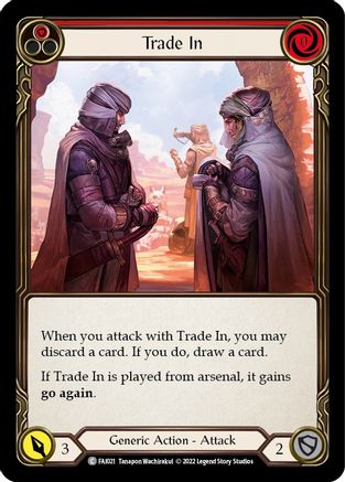 Trade In (Red) [FAI021] (Uprising Fai Blitz Deck) Flesh And Blood Single Flesh And Blood   