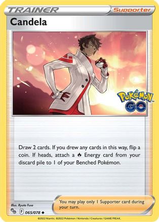 Candela (65/78) Reverse Holofoil [SWSH: Pokemon GO] Pokemon Single Pokémon