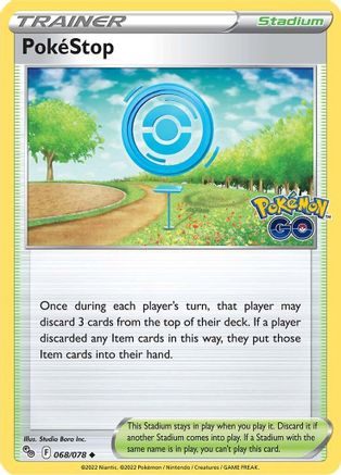 PokeStop (68/78) [SWSH: Pokemon GO] Pokemon Single Pokémon