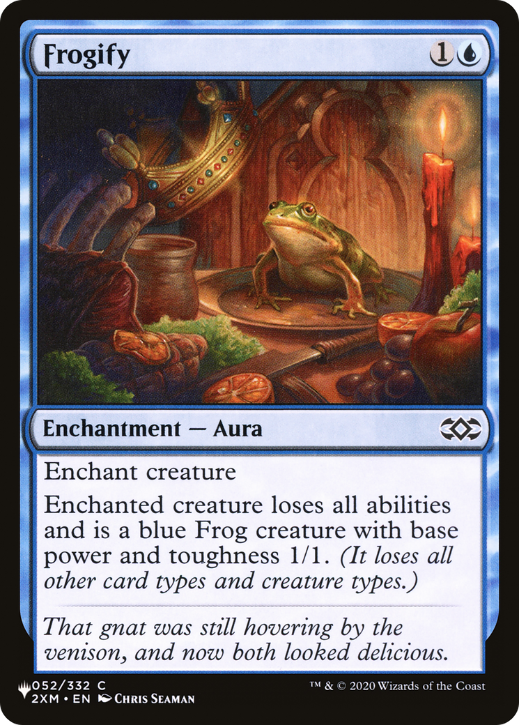 Frogify (LIST-2XM-52) [Mystery Booster] The List MTG Single Wizards of the Coast