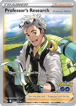 Professor's Research (Full Art) (78/78) Holofoil [SWSH: Pokemon GO] Pokemon Single Pokémon