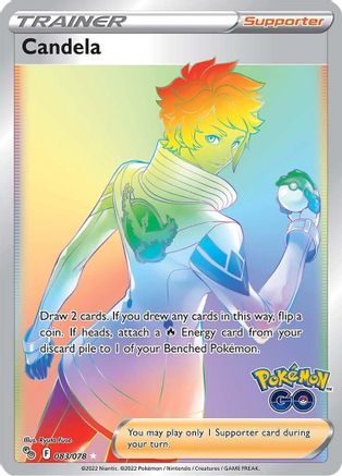 Candela (Secret) (83/78) Holofoil [SWSH: Pokemon GO] Pokemon Single Pokémon