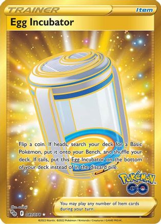 Egg Incubator (Secret) (87/78) Holofoil [SWSH: Pokemon GO] Pokemon Single Pokémon