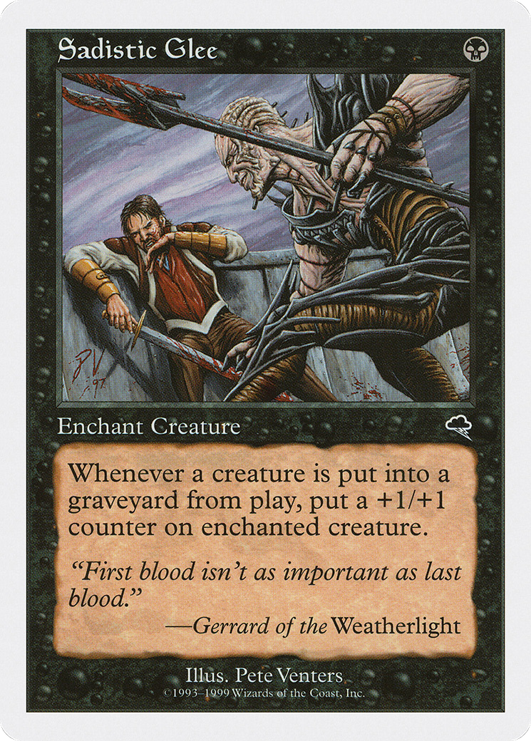 Sadistic Glee (BRB-061) [Misc] Battle Royale Box Set MTG Single Wizards of the Coast