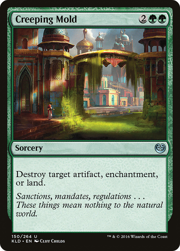 Creeping Mold (KLD-150) [Kaladesh] Foil MTG Single Wizards of the Coast