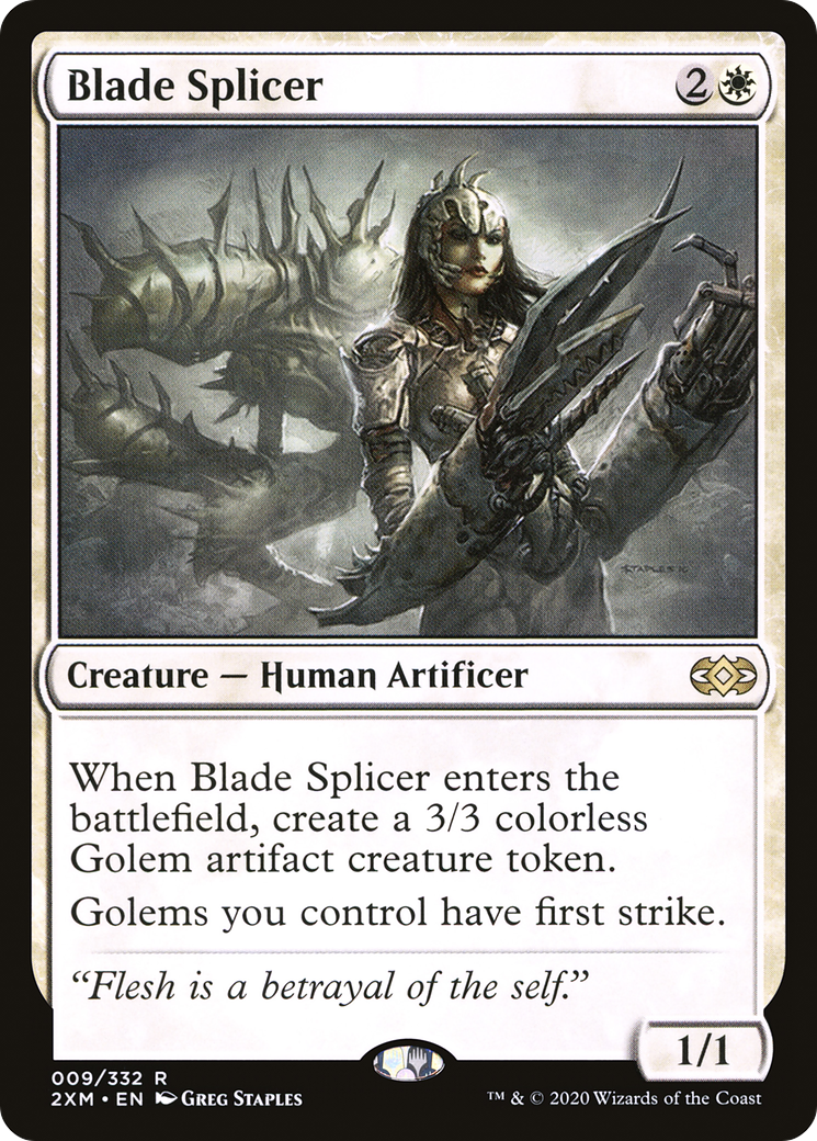 Blade Splicer (2XM-009) [Double Masters] MTG Single Wizards of the Coast